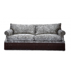 Sofa Glamour Safari – elegancja z nutą ekstrawagancji