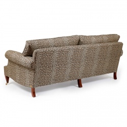 Clive elegancka sofa w tkaninie panterka