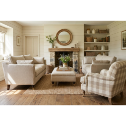 Sofa CHRYSTAL Zielona Welurowa z Pierzem i Toczoną Nóżką