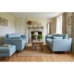 Pufa Chrystal 120x50 z nóżkami na kółeczkach