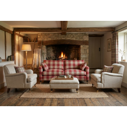 Pufa Chrystal 120x50 z nóżkami na kółeczkach