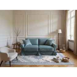 Kompaktowa sofa z systemem włoskim Hilton 175