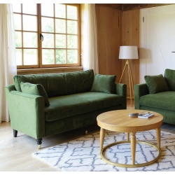 Sofa Chrystal 175 miękka kanapa z wypełnieniem z piór