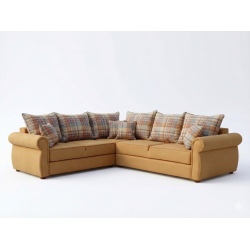 Klasyczna kanapa narożna English Rose 240x240