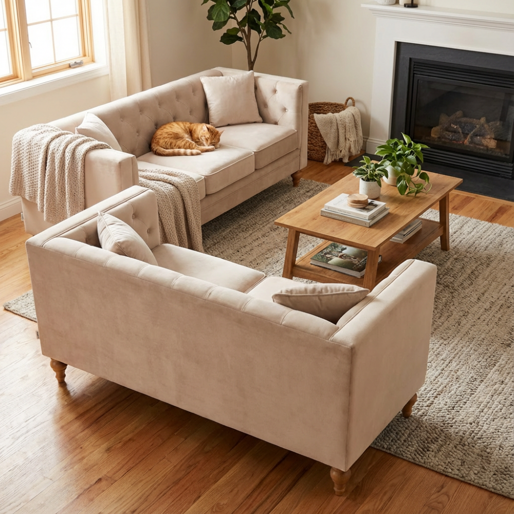 Donna 160 pikowana sofa na wymiar