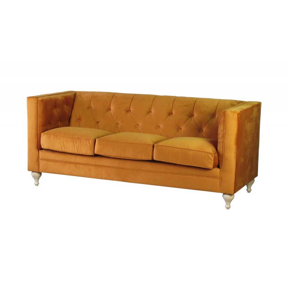 Musztardowa sofa Donna Musztardowa sofa Donna