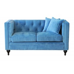 Donna pikowana miękka sofa w pluszowej tkaninie