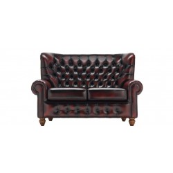 Skórzana sofa do gabinetu - Chesterfield Premier 145