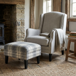 Alberto kompaktowy fotel z wysokim oparciem