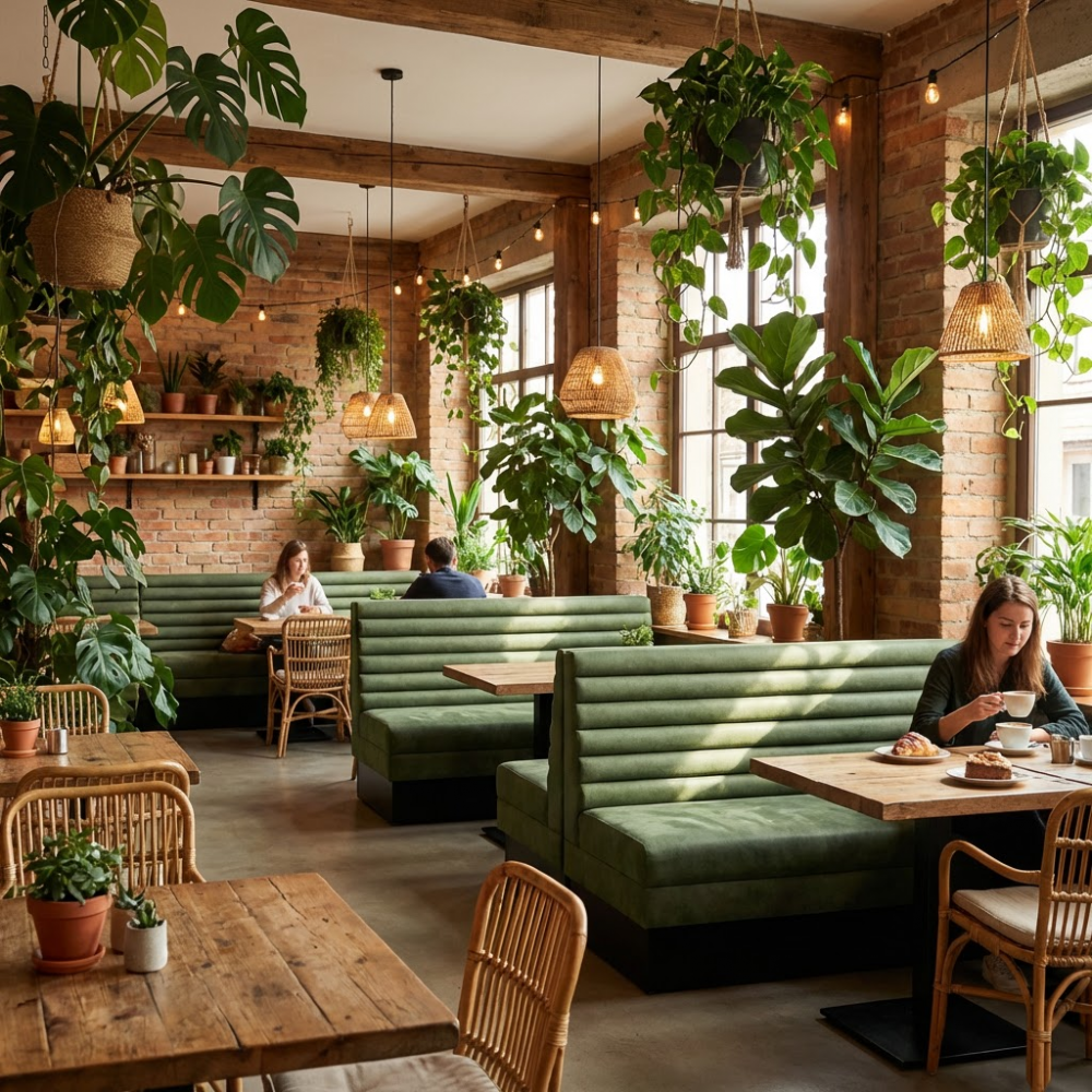 Loża Tapicerowana CORN – Modułowa Sofa do Restauracji i Hotelu | Na Wymiar Loża Tapicerowana CORN – Modułowa Sofa do Restauracji i Hotelu | Na Wymiar