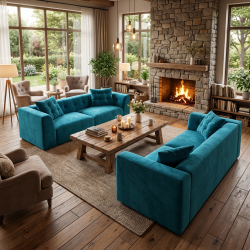 Sofa Narożna HORIZON – Nowoczesny Narożnik Modułowy z Szezlongiem | Premium Design