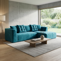 Zestaw Luksusowych Sof HORIZON 230 cm – Nowoczesny Komplet Wypoczynkowy w Stylu Soft-Loft