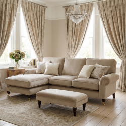 Loana - sofa z szezlongiem na wymiar