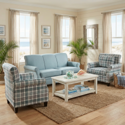 Fotel London w Kwiaty – Rozkwit Elegancji w Twoim Wnętrzu