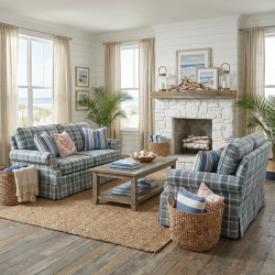 Fotel London w Kwiaty – Rozkwit Elegancji w Twoim Wnętrzu