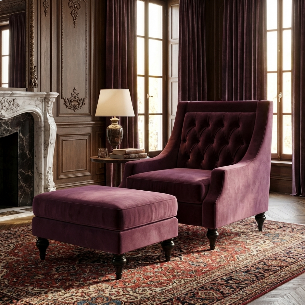 Sofa Hammond – Królewska Elegancja w Welurowym Wydaniu