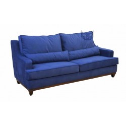Niebieska designerska sofa