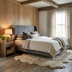 Łóżko Frou Frou – aksamitna elegancja w nowoczesnym wydaniu