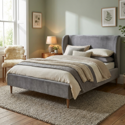 Łóżko Frou Frou – aksamitna elegancja w nowoczesnym wydaniu