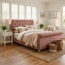 Zestaw Klarissa – romantyczna harmonia w kolorze zgaszonego różu