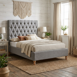 Łóżko Juan – szlachetny len w rzemieślniczej odsłonie