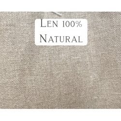 100% naturalny len tapicerski