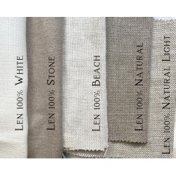 Len tapicerski 100% Beach – wakacyjna lekkość w Twoim wnętrzu