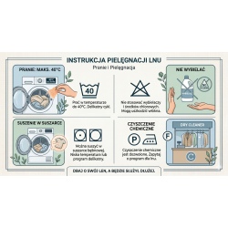 Terra 09 Rose – szlachetny zgaszony róż w 100% naturalnym lnie