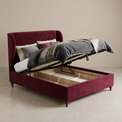 Łóżko Frou Frou – otulająca elegancja w buduarowym stylu