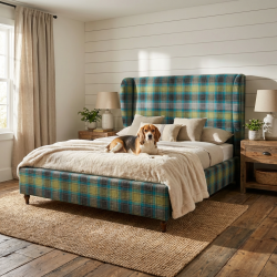 Łóżko Frou Frou – otulająca elegancja w buduarowym stylu