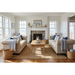 Stolik kawowy Rustic – autentyczne piękno litego dębu