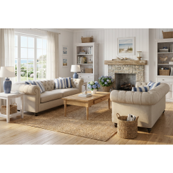 Stolik kawowy Rustic – autentyczne piękno litego dębu