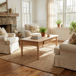 Stolik dębowy NO.64 – rzemieślnicza finezja w naturalnym wydaniu