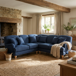 Atramentowy narożnik do salonu Paxton 250x250