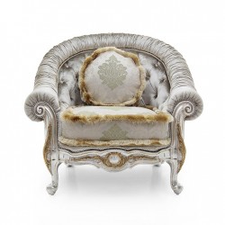 Europa - stylowy fotel włoski barok