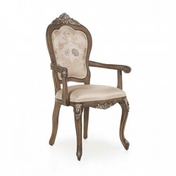 Cresta stylowe krzesło z rzeźbieniami