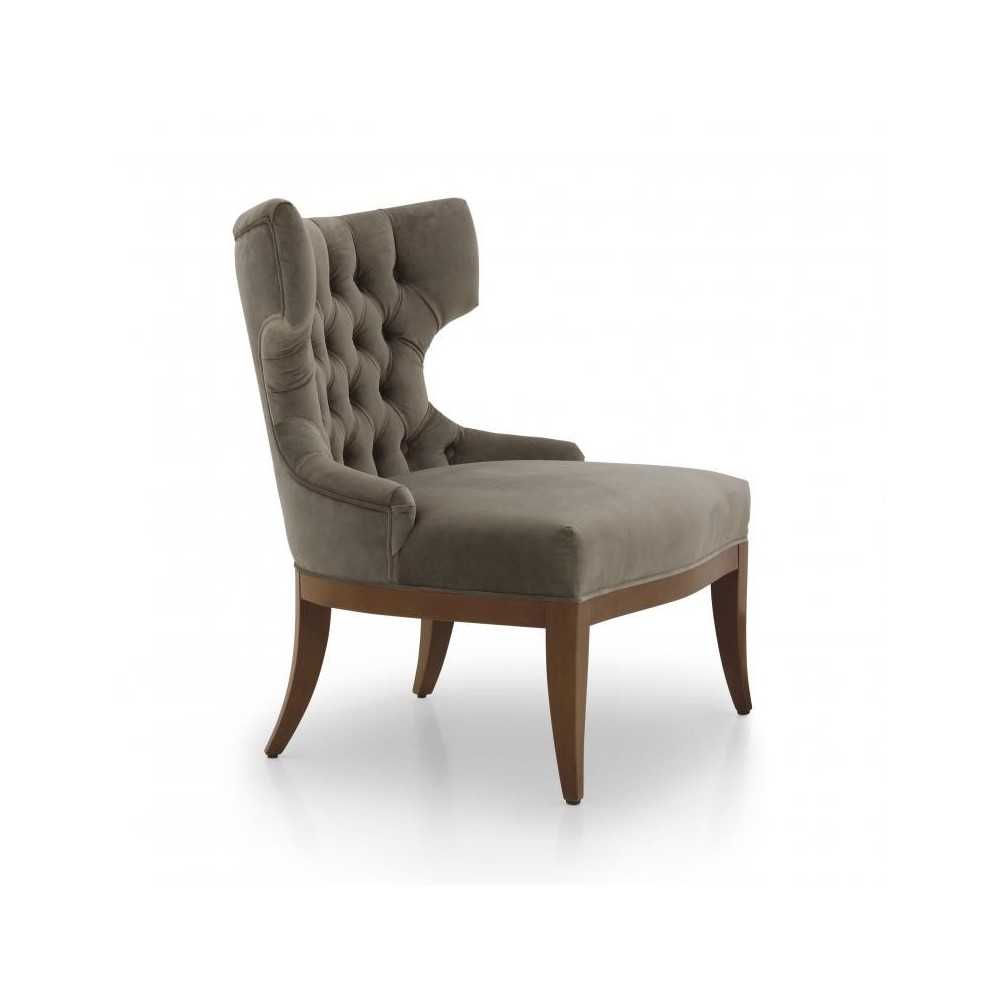 Irene - pikowany fotel uszak Irene - pikowany fotel uszak