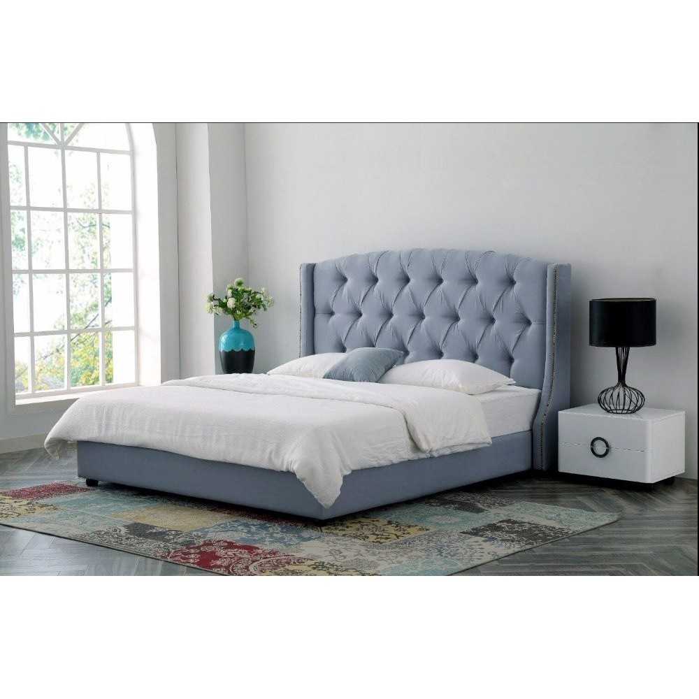 Accio - pikowane łóżko wysoki zagłówek Accio - pikowane łóżko wysoki zagłówek