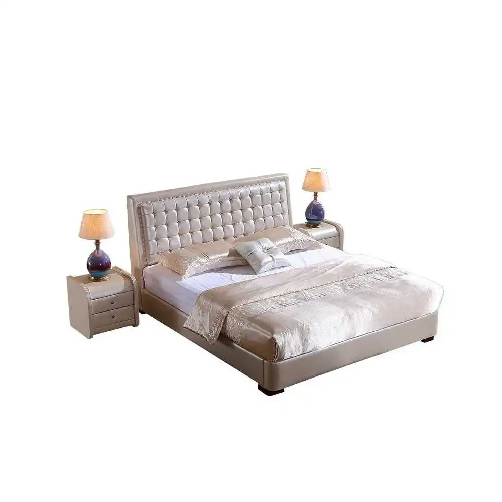 Jadeit - oryginalnie pikowane łóżko