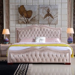 Bresso - romantyczne łoże z wezgłowiem i frontem