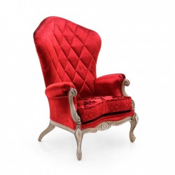 Rhombus - meble barokowe glamour fotel