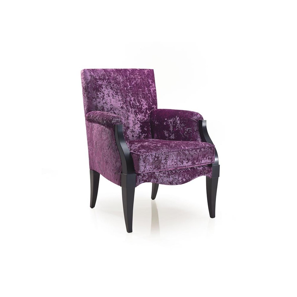 Edea - fioletowy fotel