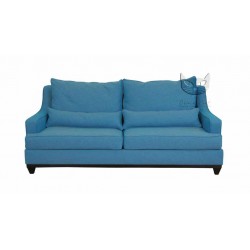 Sofa w stylu retro nierozkładana Lukrecja 215 cm/BF