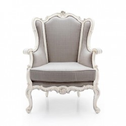 Hedra luksusowy fotel w stylu barokowym