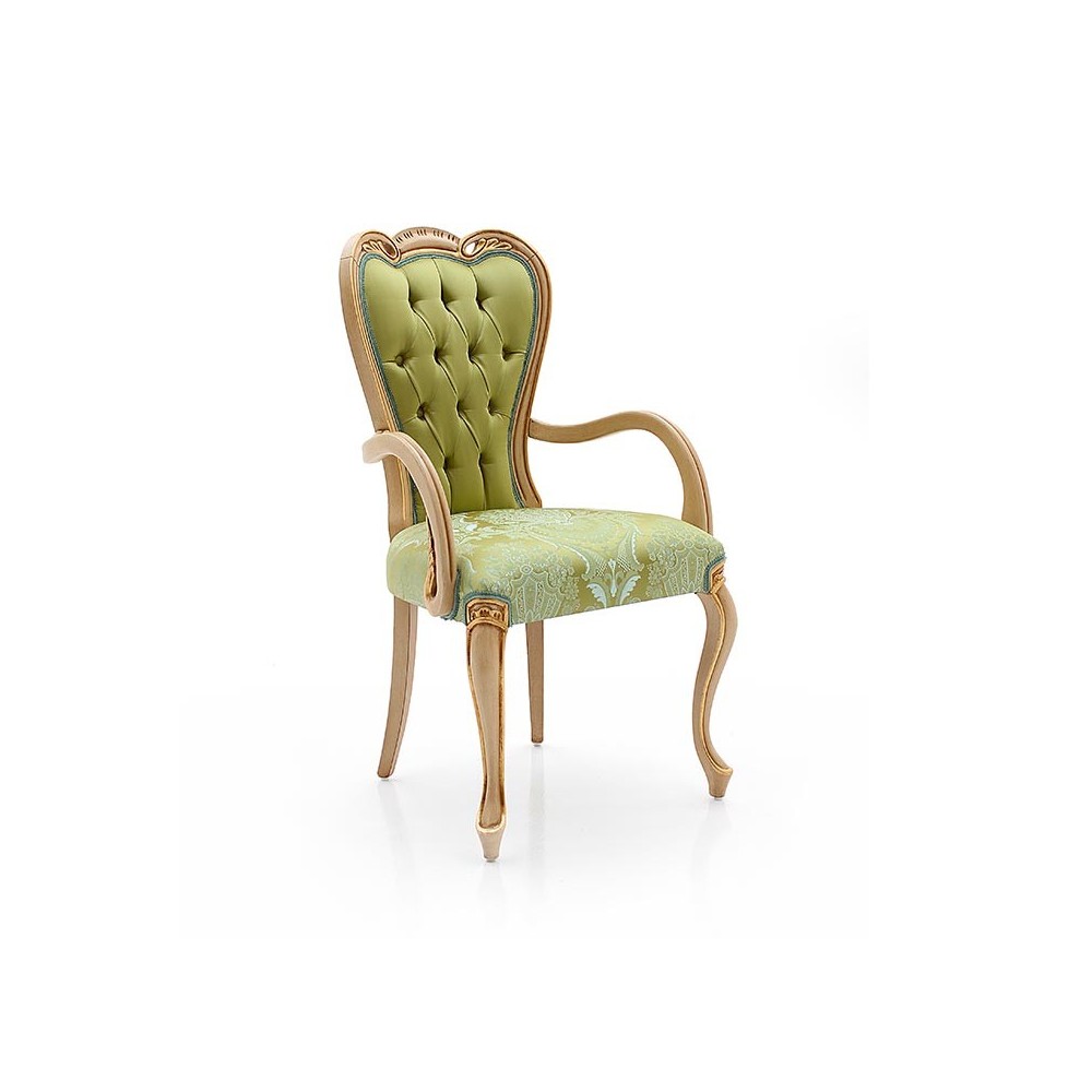 Angelo - krzesło stylowe z podłokietnikami