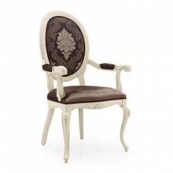 Armonia - krzesło owalne oparcie