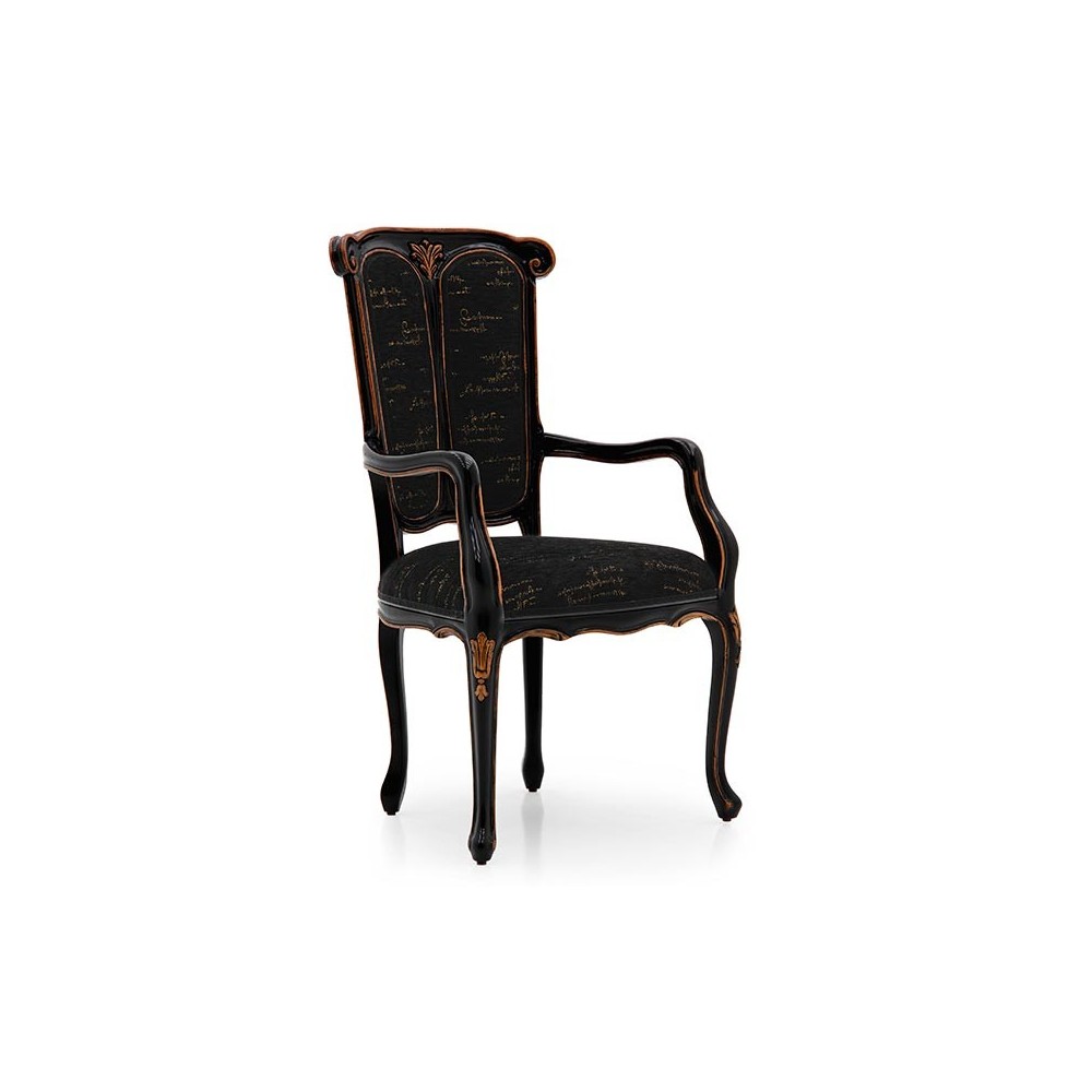 Petrarca - czarne krzesło