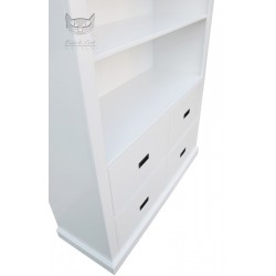 Biblioteczka NO.08a - biała Retro Scandinavia