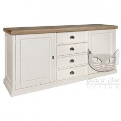 Komoda NO.07 -szeroka komoda z szufladami Retro Scandinavia