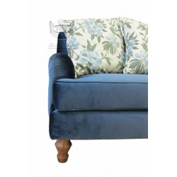 Sofa z żakardowymi poduchami - Marlene 220 cm/BF